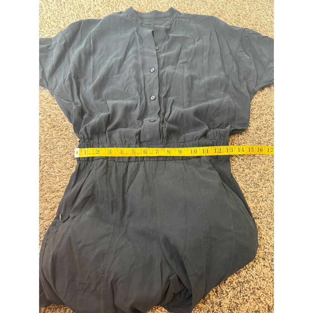 Lululemon Black Perfectly Poised Utility Jumpsuit Womens Sz 4 Modal Blend - Picture 12 of 13